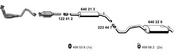 ERNST 060134 Exhaust System